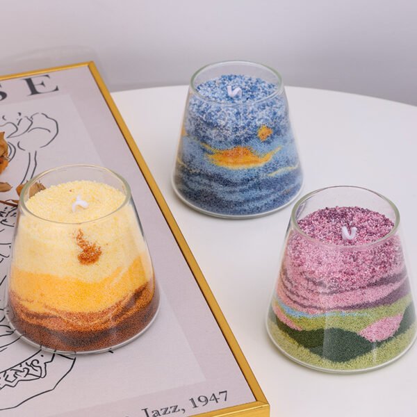 Bluebell & English Pear Scented Starry Sky sand Candle Making Supplies - Image 6
