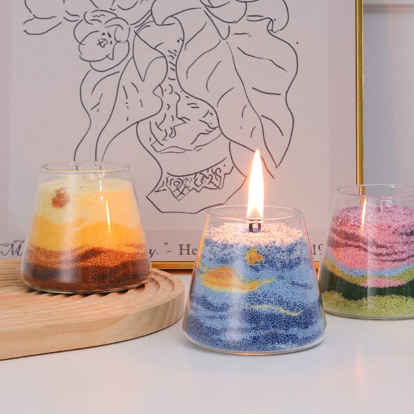 Bluebell & English Pear Scented Starry Sky sand Candle Making Supplies - Image 4