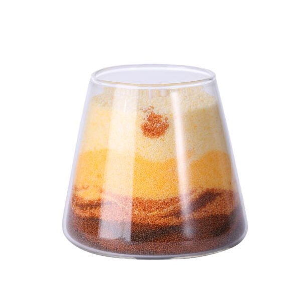Gradient Layered Sand Candle - Sunset Osmanthus & Shangri-La Fragrance - Artistic DIY Decoration - Image 4
