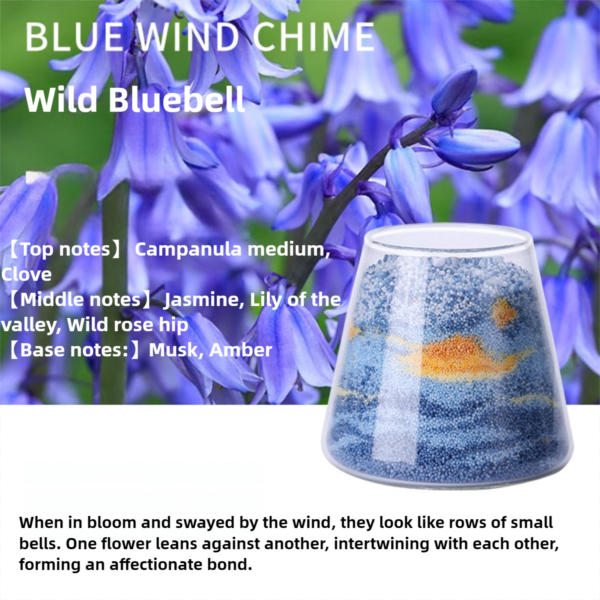 Bluebell & English Pear Scented Starry Sky sand Candle Making Supplies - Image 3