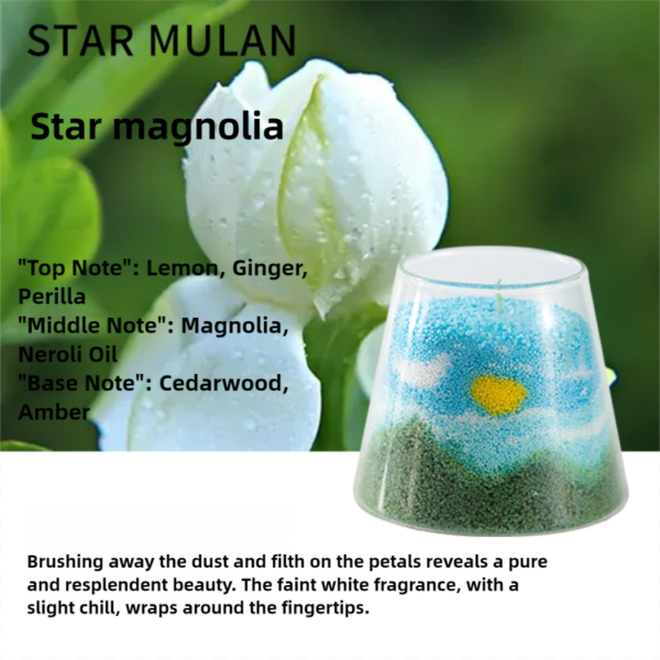 Creative Gift DIY Scented sand Candle Set - 4 Nature-Inspired Scents - Image 2