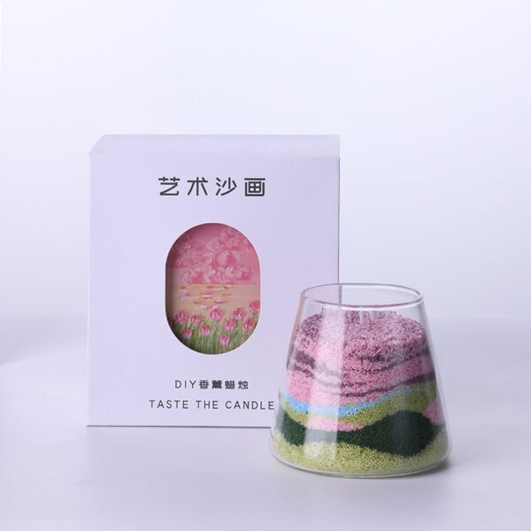 DIY Scented Sand Art Candle Making Set- (Garden Theme))